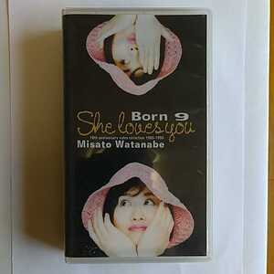 【VHS】渡辺美里 Born9 She loves you