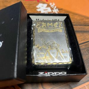 1円スタート’23年zippo ジッポ ーCAMELキャメルNUTTYMENTHOLナッティメンソール未使用未開封