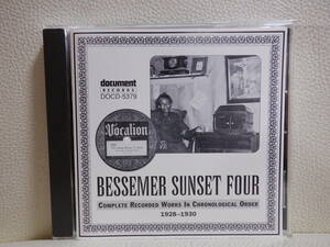 [CD] BESSEMER SUNSET FOUR / 1928 - 1930