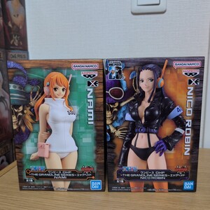 【個数２】ワンピース DXF～THE GRANDLINE SERIES～ エッグヘッド　ナミ ニコ・ロビン フィギュア ONE PIECE