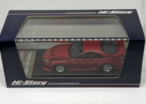 1/43 Hi-Story Toyota Supra TRD 3000GT 1996 スーパーレッド4 ハイストーリー トヨタ スープラ インターアイランド super red