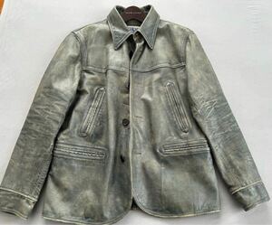 RRL ダブルアールエル ラルフローレン レザー ジャケット カーコート