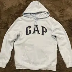 GAP 水色 パーカー M