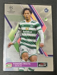  Topps finest TOMOKI IWATA RC