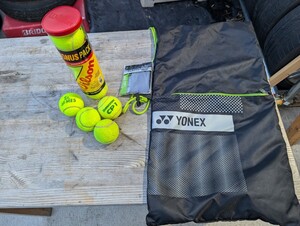 【HT】 YONEX ヨネックス テニスボール セット ラケットケース テニスグリップ スポーツ用品 同梱OK