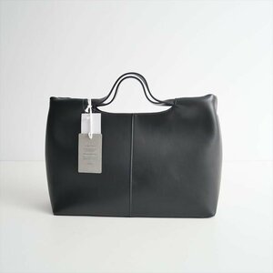 未使用 / JISTORY ジストリー / FLAT HANDLE LEATHER TOTE BAG トートバッグ / 2404-0330