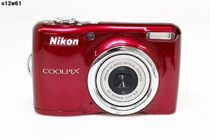 O12w61 Nikon Coolpix L23 デジタルカメラ 通電○ その他動作未確認 60サイズ