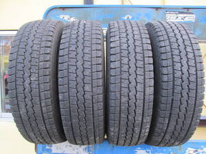 【USED】195/80R15.107/105L ダンロップ SV01　4本セット 2017 残溝9.5㎜　引取OK！　札幌市より