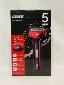 IZUMI 5枚刃シェーバー IZF-VH553W-R 未使用未開封