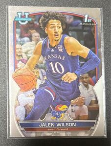 Topps BOWMAN JALEN WILSON 