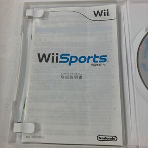 Ｄ14-79】Wii スポーツ【ジャンク品】ジャケット無し・傷多め