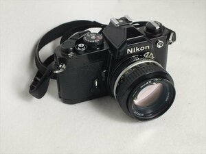 ★ Nikon ニコン FM フィルム一眼レフ NIKKOR 50mm 1:1.4 中古 現状品 241101Y8644