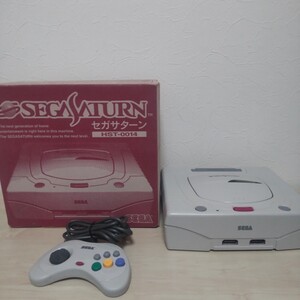 SEGA セガサターン SEGASATURN 箱説付 本体 美品