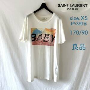 ■ 良品 ■ サンローランパリ ■ Tシャツ XS ■ BABY エディスリマン期 ■ 2016 ■