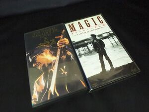 現状品 VHS MAGIC クリームソーダ伝説 & 長渕剛 LIVE カラス セット 【i】