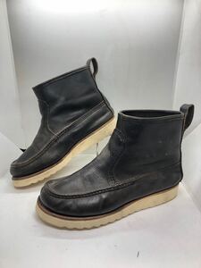 ラッセルモカシン　ノックアバウト　 ショートブーツ　 ブラック　russellmoccassin vibram