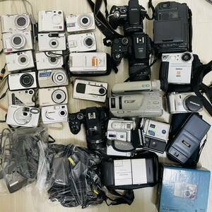 デジカメ ビデオカメラ カメラ まとめ セット デジタルカメラ ジャンク SONY Canon OLYMPUS Panasonic CASIO