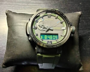 ・ CASIO PROTREK ELNEST CREATIVE ACTIVITY PRW-60ECA-1AJR カシオ プロトレック コラボレーションモデル メンズ 腕時計 電波ソーラー・