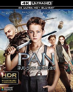 PAN~ネバーランド、夢のはじまり~ [4K ULTRA HD + Blu-ray](中古品)