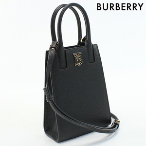 本日さらに+6倍 中古 バーバリー ハンドバッグ レディース ブランド BURBERRY マイクロ フランシス トート レザー 8052305 ブラック