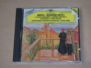 Grieg：Holberg Suite　/　Gothenburg Symphony Orchestra, Neeme Jarvi（ネーメ・ヤルヴィ）/　CD　ドイツ盤