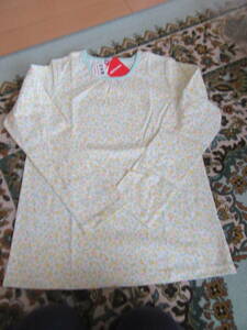 新品ミキハウス長袖Tシャツ140センチ日本製綿100％激安即決1990円可愛い花柄！