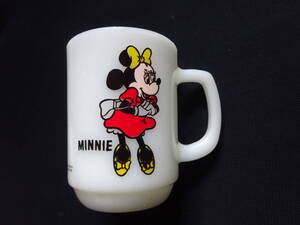 ファイヤーキング マグカップ 「ミニー　MINNIE」 ANCHOR HORCKING FIRE-KING PEPSI