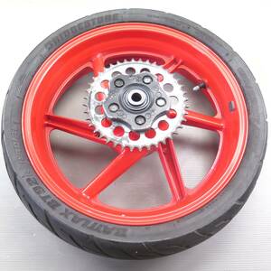 ★NSR250R [MC21] SE★ 純正リアホイール 17×4.50 リアスプロケット 中古ホンダ HONDA MC18 MC28 KR060428