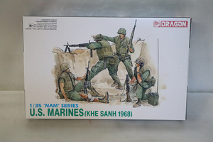 未組立 即決 1/35 ベトナム戦争 アメリカ海兵隊 ケサンの戦い 1968 U.S. MARINES KHE SANH 1968 ドラゴン