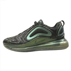 美品 ナイキ NIKE エアマックス 720 AIR MAX 720 スニーカー シューズ 靴 ローカット AO2924-003 27cm ブラック/メタリックシルバー メンズ※