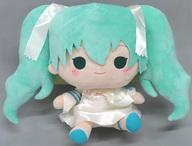 中古ぬいぐるみ 初音ミク おすわりぬいぐるみ-ライト- 「みんなのくじ 初音ミク Memorial Collection」 A