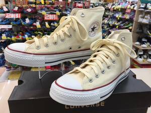 新品25.0cm US6.5★CONVERSEコンバース キャンバス オールスターHI レディース キャンバス スニーカー★CANVAS ALL STAR HI 人気定番モデル