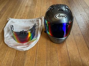 Arai アライ スーパーラパイドR ヘルメット 59.60cm Lサイズ 中古品