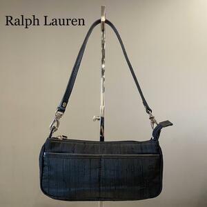 『Ralph Lauren』ラルフローレン ワンハンドル ショルダーバッグ