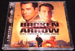 ブロークン・アロー　サントラCD★2×CD 3000枚限定盤 ハンス・ジマー Broken Arrow Expanded Score Hans Zimmer トラボルタ　ジョン・ウー