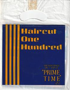 UK盤7"EP★Haircut One Hundred★Prime Time / Too Up Two Down★ビニール袋付★83年★超音波洗浄済★試聴可能