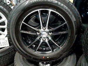 未使用ホイール中古スタッドレスセット★JP-STYLE Vogel★WM02★185/70R14★4穴フリードGB1～GB4等　4本セット