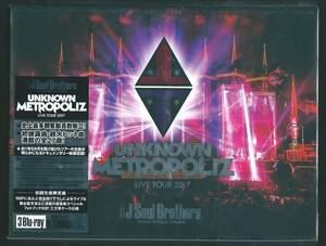 ♪ブルーレイ 三代目 J Soul Brothers from EXILE TRIBE 三代目 J Soul Brothers LIVE TOUR 2017 UNKNOWN METROPOLIZ(Blu-ray Disc3…