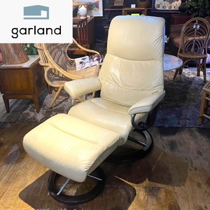 EKORNES/エコーネス View Signature/ビュー シグネチャー 定価475,200円 ストレスレスチェア Mサイズ リクライニングチェア オットマン付