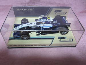 ミニチャンプス 1/43 Williams Toyota Showcar 2007 A.Wurz