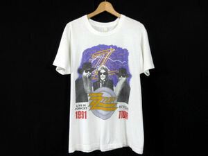 90s ビンテージ USA製【ZZ TOP】91年ツアー バンドTシャツ ロックT ZZTOP バンT