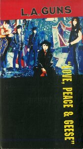 H00022039/VHSビデオ/L.A. Guns「Love Peace & Geese」