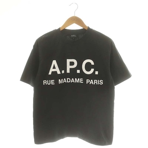 アーペーセー A.P.C. 24SS EDIFICE別注 オーバーサイズ ロゴプリント Tシャツ 半袖 S グレー /KO ■OS メンズ