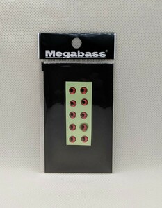 Megabass PREMIUM メガバス スペアアイ SPARE 3D EYE φ5.6 RED レッド PREMIUM