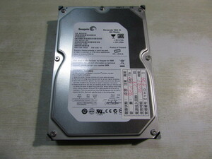 【YHD0578】★（正常）Seagate ST3400820AS 3.5inch/内蔵HDD/S-ATA/400GB/電源投入回数:29回/累積時間:36041時間★中古