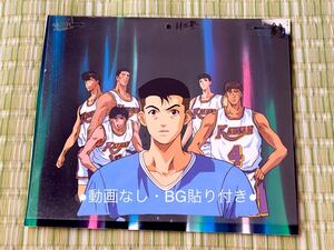 激レア 当時物■スラムダンク■第65話「最強対決! 仙道vs牧」相田彦一 神宗一郎 清田信長 牧紳一 高砂一馬 武藤正■セル画 直筆原画 背景画