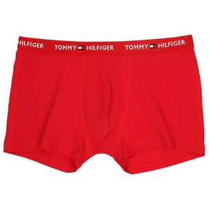 TOMMY HILFIGER トミーヒルフィガー ORGANIC COTTON TRUNK オーガニックコットン 前閉じ ボクサーパンツ メンズ 53311659 レッド L