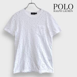 POLO Ralph Lauren ポロ ラルフローレン アイレット コットン Tシャツ ブラウス