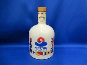 A02180★【未開栓】SUNTORY サントリー ウイスキー 横浜博覧会 記念ボトル YES’89 / 600ml 43% 保管品 酒類