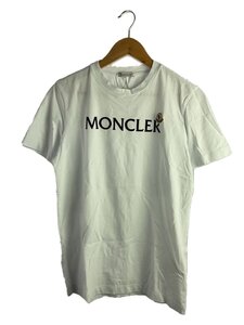 MONCLER◆Tシャツ/S/コットン/WHT/C-SCOM-23-40244